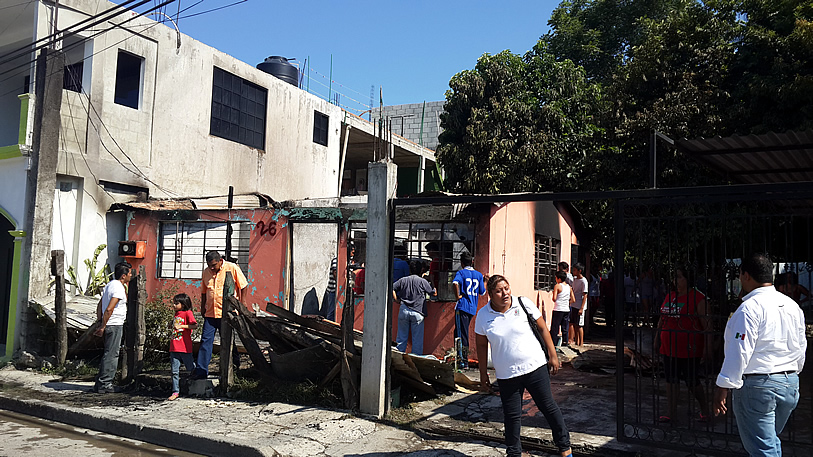 Así terminó la CASA después del INCENDIO.