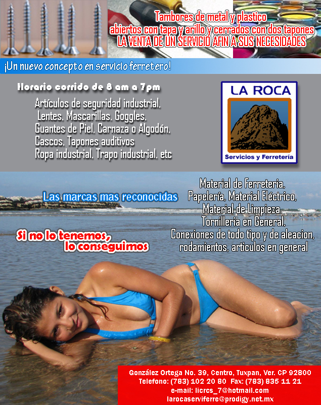 La Roca Servicios y Ferreteria, tuxpan veracruz