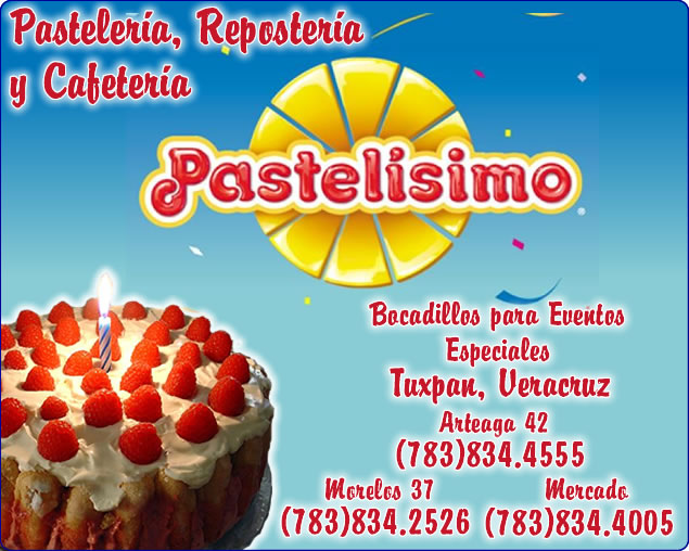 Pastelisimo Tuxpan Veracruz